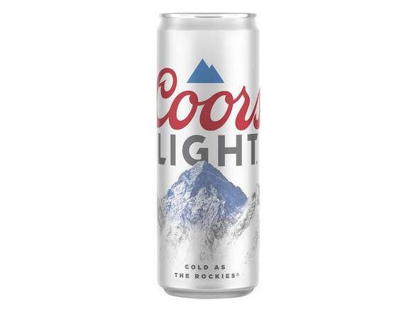 Order Coors Light American Lager Beer - 24oz Can food online from Royals Liquor store, St. Peters on bringmethat.com