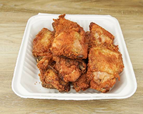 Order FRIED CHICKEN COMBO 4 PCS (2 LEGS, 2 THIGHS)� food online from Johns Fried Chicken store, Paramus on bringmethat.com