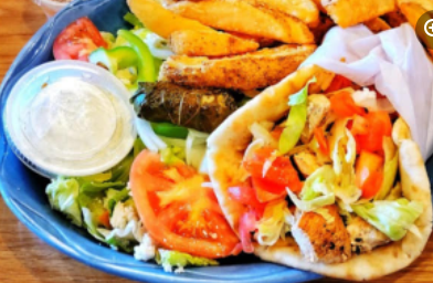 Order Greek Wrap  food online from Alexis Diner store, Newburgh on bringmethat.com