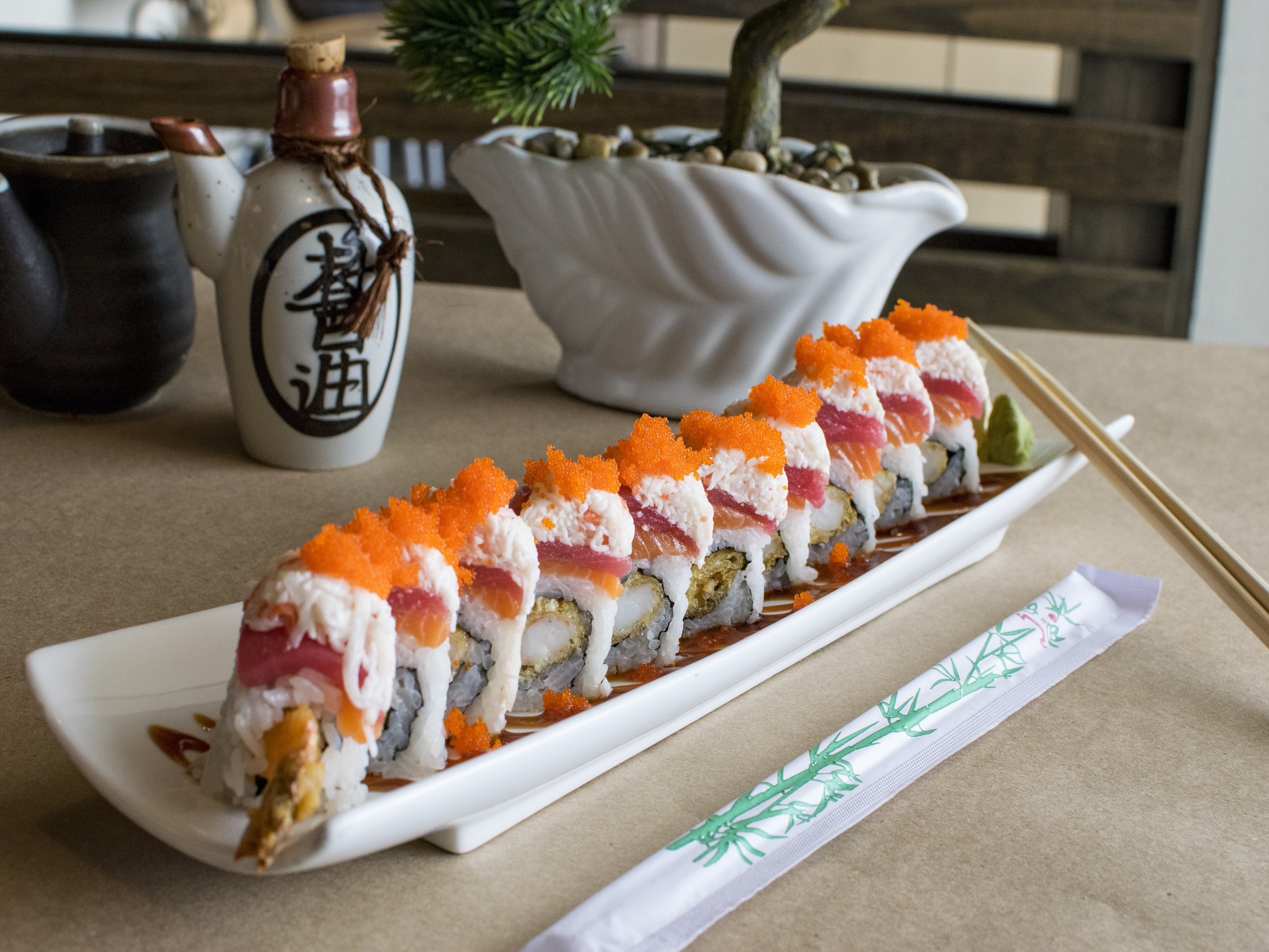 Order Snow Mountain Roll food online from Wild Sushi And Ramen store, Fort Worth on bringmethat.com