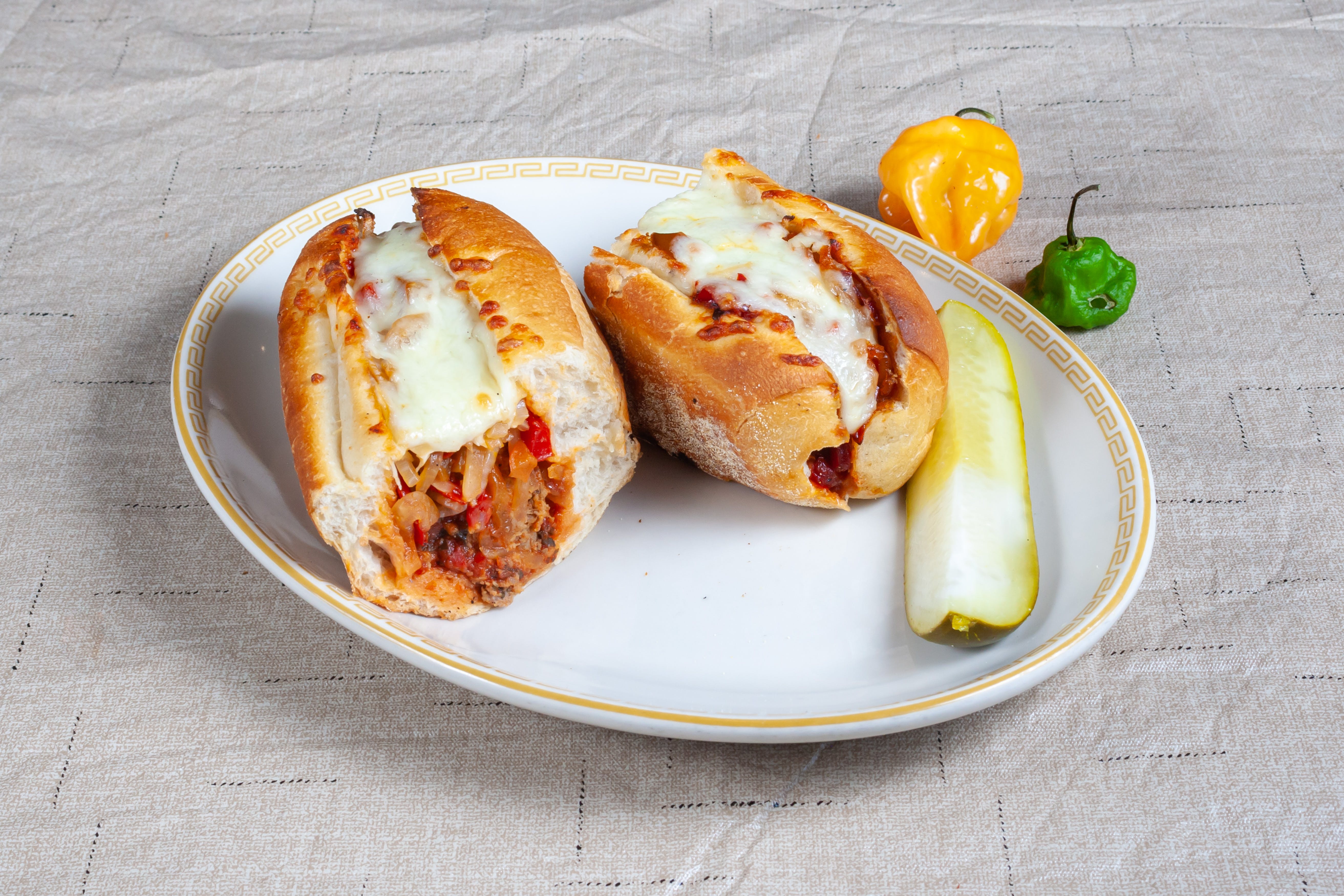 Order #1 Meatball Sandwich - Sandwich food online from Villa Roma store, Gastonia on bringmethat.com