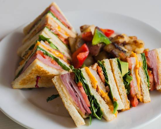 Order FROST Club Sandwich food online from FROST Doughnuts store, Mill Creek on bringmethat.com