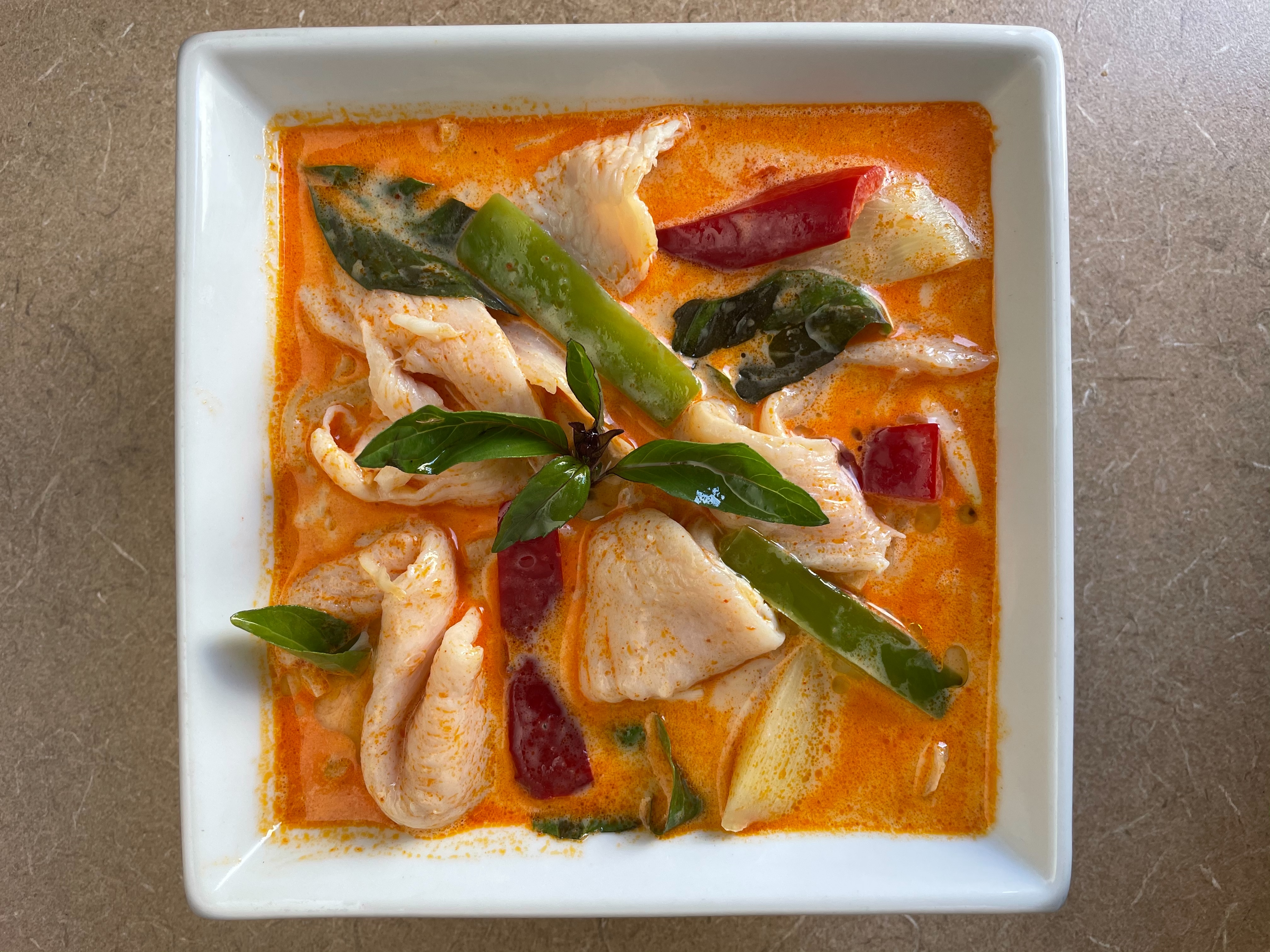 Order 35. Red Curry food online from Malee Thai Cuisine store, Carson on bringmethat.com