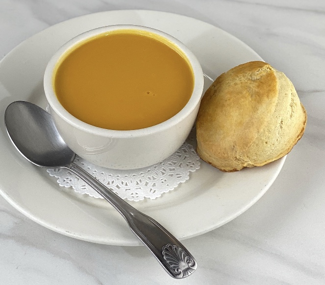 Order Cup of Soup food online from The Rolling Pin Cafe store, Westwood on bringmethat.com