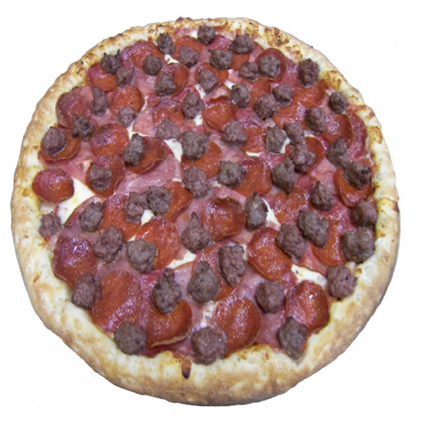 Order #13 All Meat Pizza food online from Bona Pizza store, San Jose on bringmethat.com