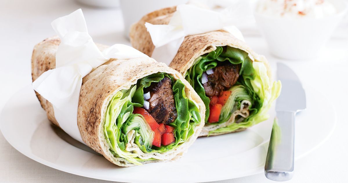 Order Lamb Seekh Kabab Wrap food online from Royal Kitchen Indian Restaurant store, Oakland on bringmethat.com