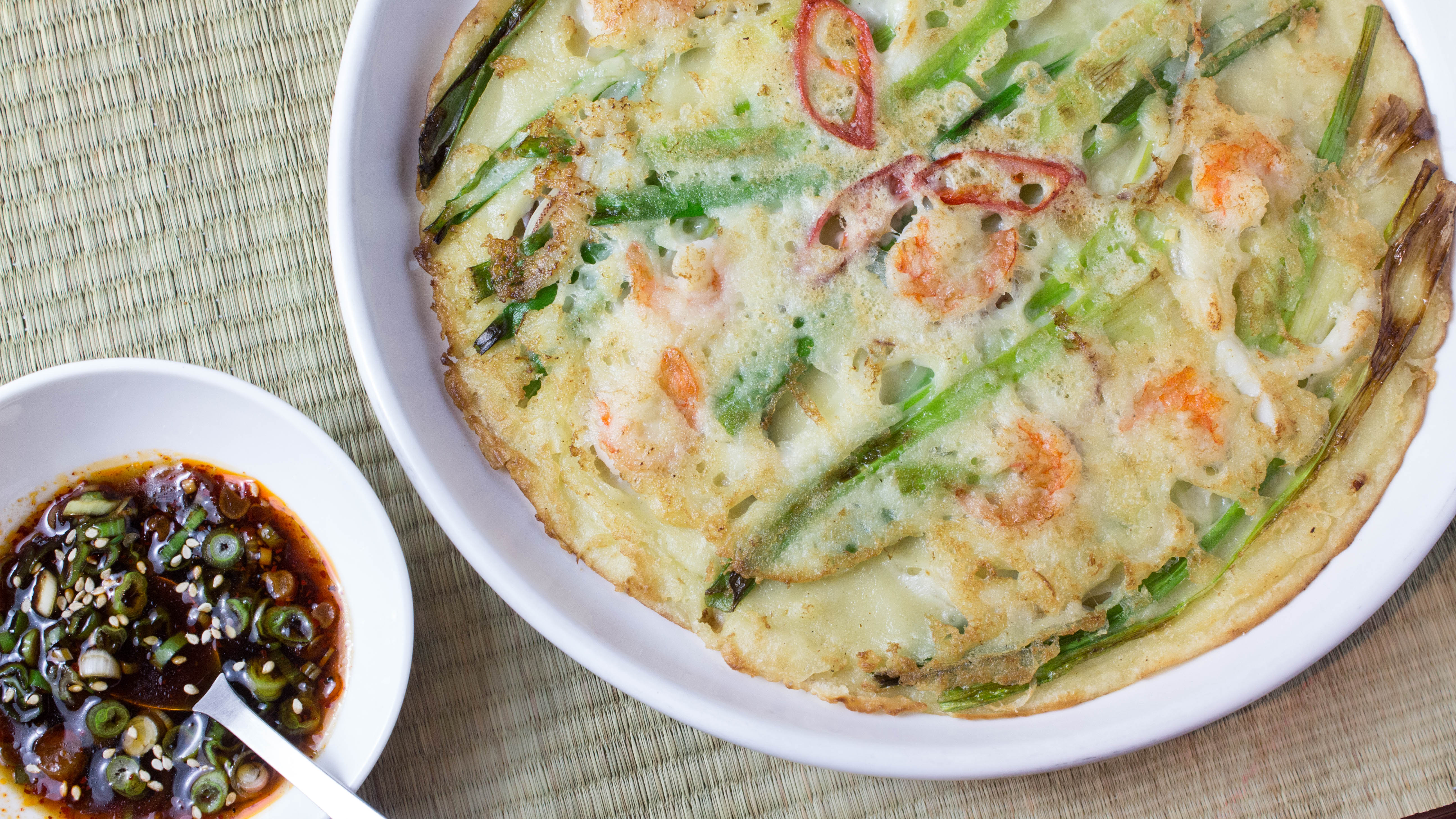 Order Seafood and Scallion Pancake food online from Seoulville store, Somerville on bringmethat.com