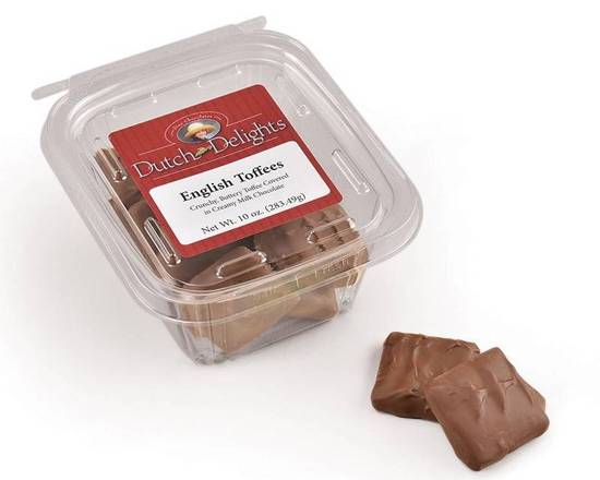 Order  Dutch Delights -  English Toffees-  Tub- (10oz) food online from Darn Cheap Discounts store, Hartville on bringmethat.com