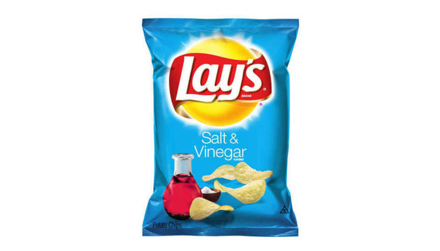 Order Lays Salt & Vinegar Chips 3oz Bag food online from Village Liquor store, Lancaster on bringmethat.com