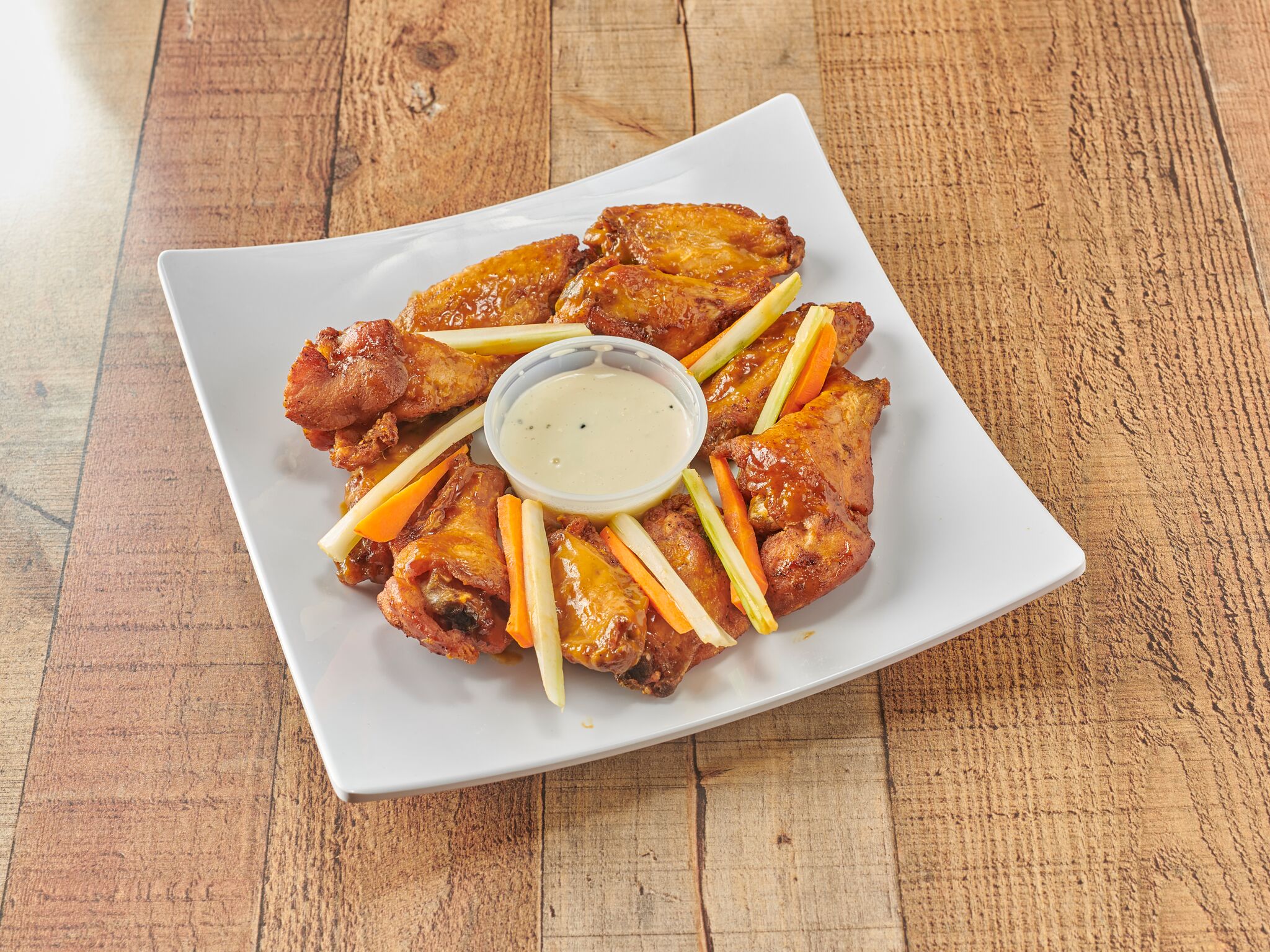 Order Buffalo Wings food online from Nicks Pizza store, Stamford on bringmethat.com