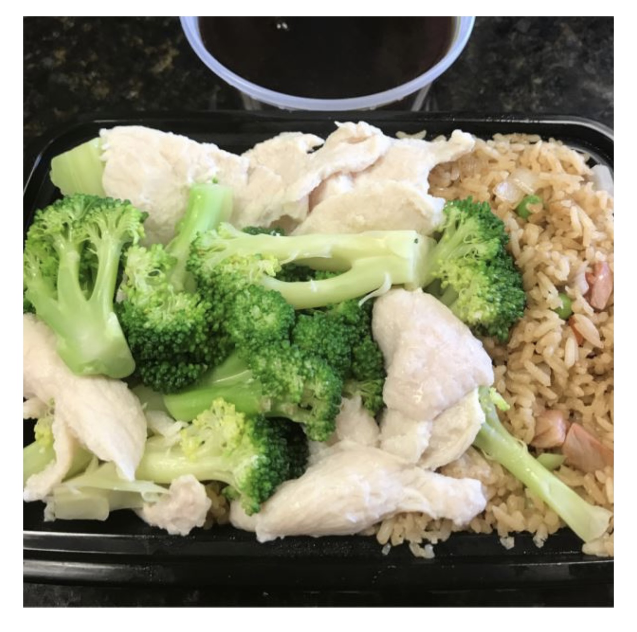 Order C43. Steam Chicken with Broccoli Combo水煮芥兰鸡 food online from China Star store, Blue Bell on bringmethat.com