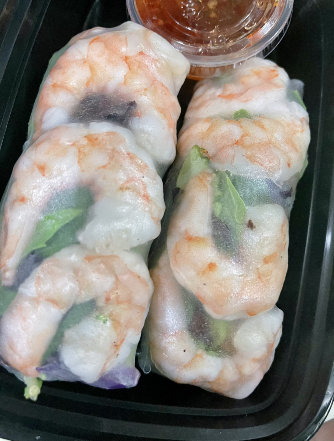 Order Fresh Buddha Roll with Shrimp food online from Baramee thai store, San Pedro on bringmethat.com