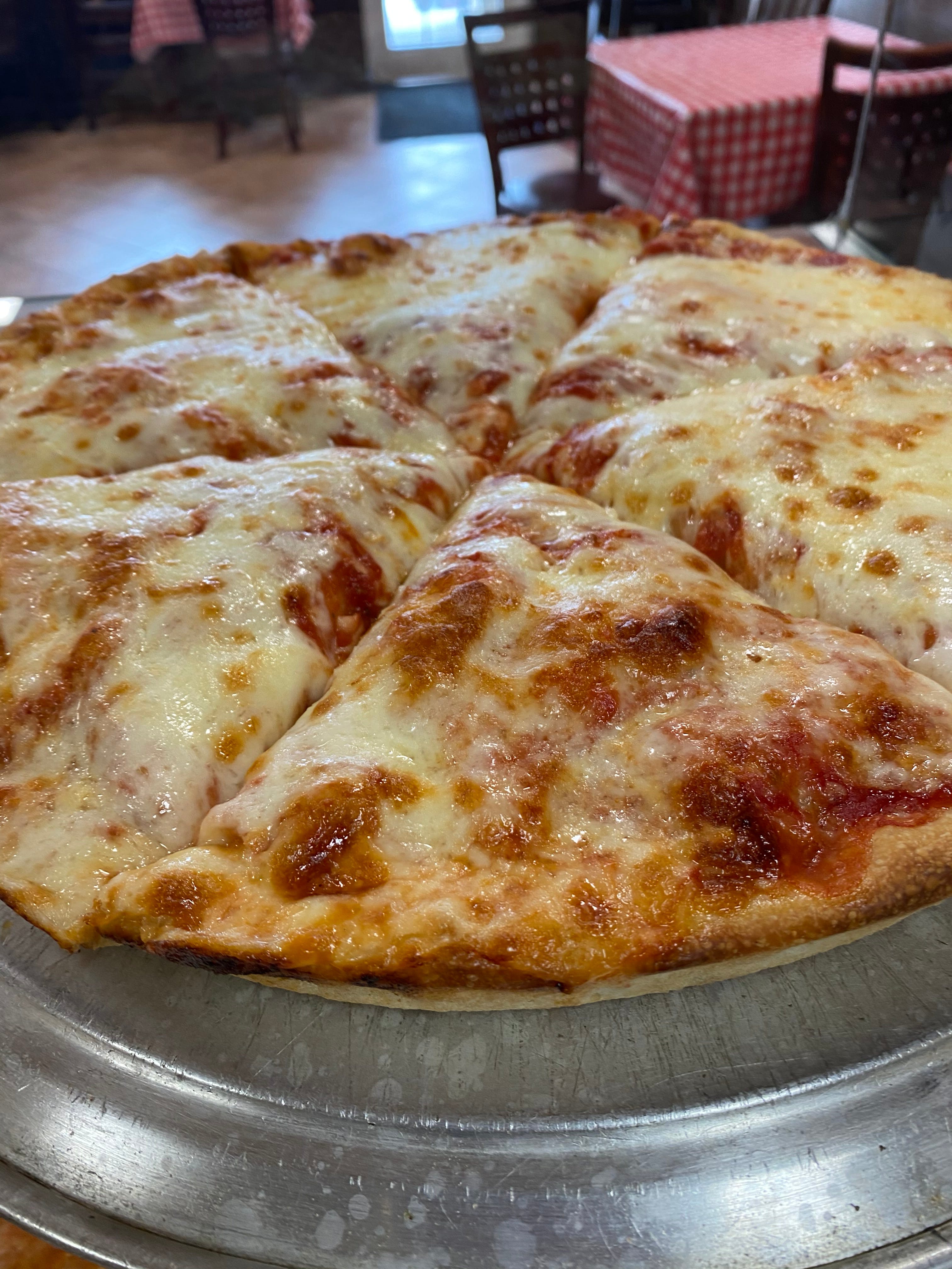 Order Cheese Pizza - Small 14'' food online from 5 Brothers Pizza & Pasta store, Brewster on bringmethat.com