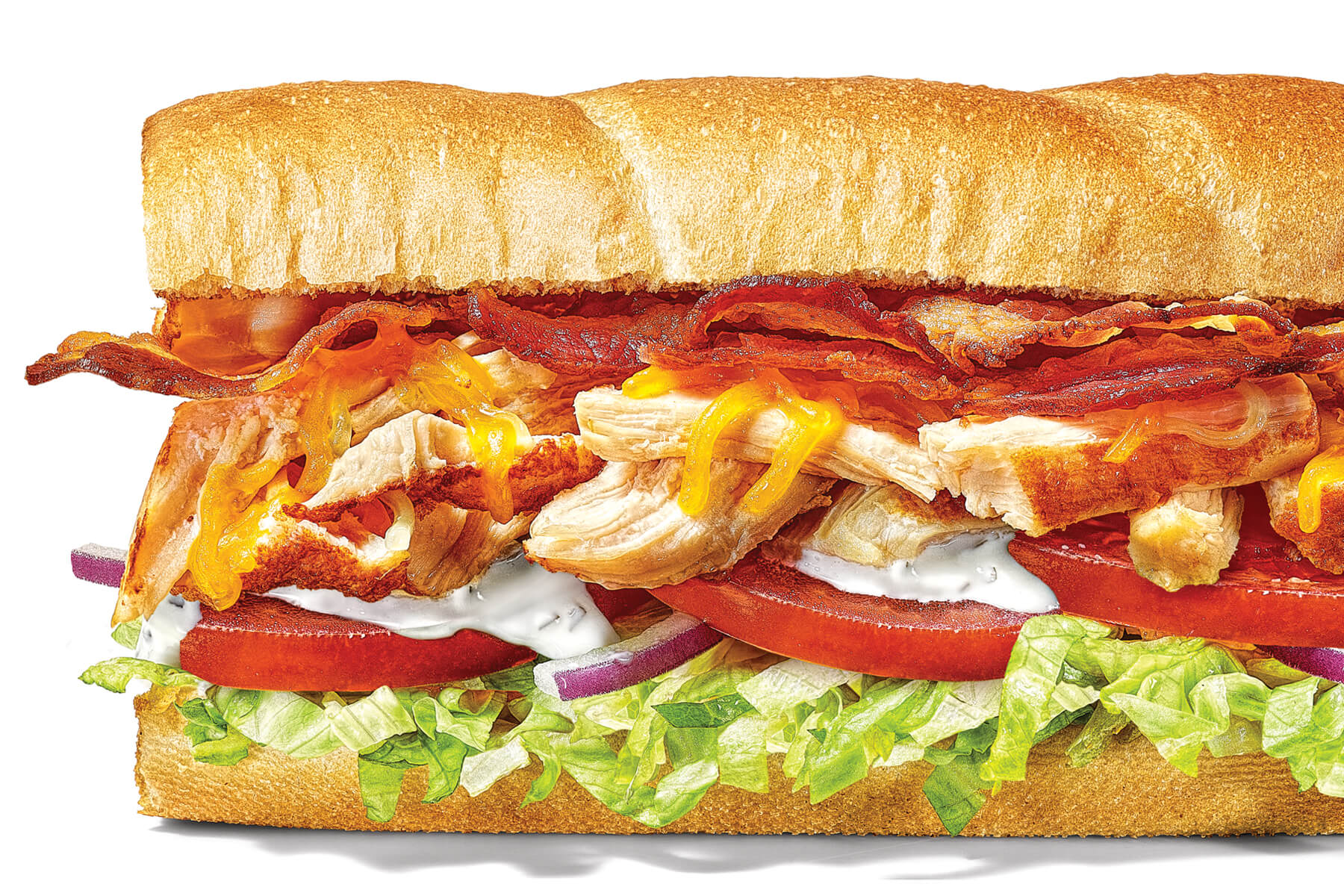 Order Chicken & Bacon Ranch food online from SUBWAY® store, Hermosa Beach on bringmethat.com