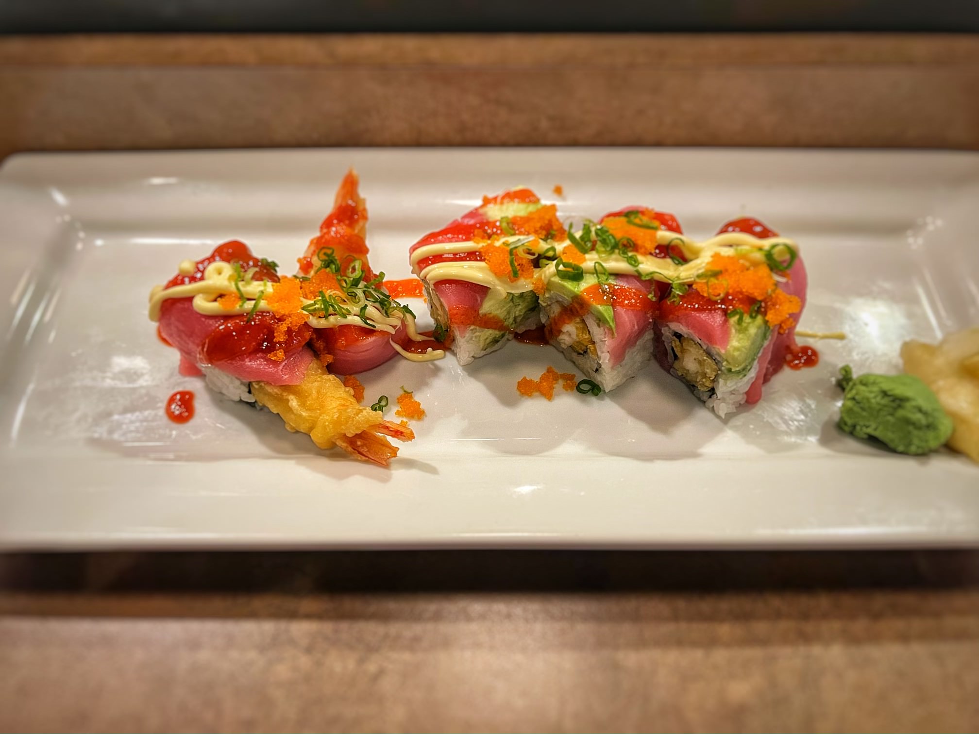 Order Bluefin Roll food online from Bluefin Steak House & Sushi store, Howell on bringmethat.com