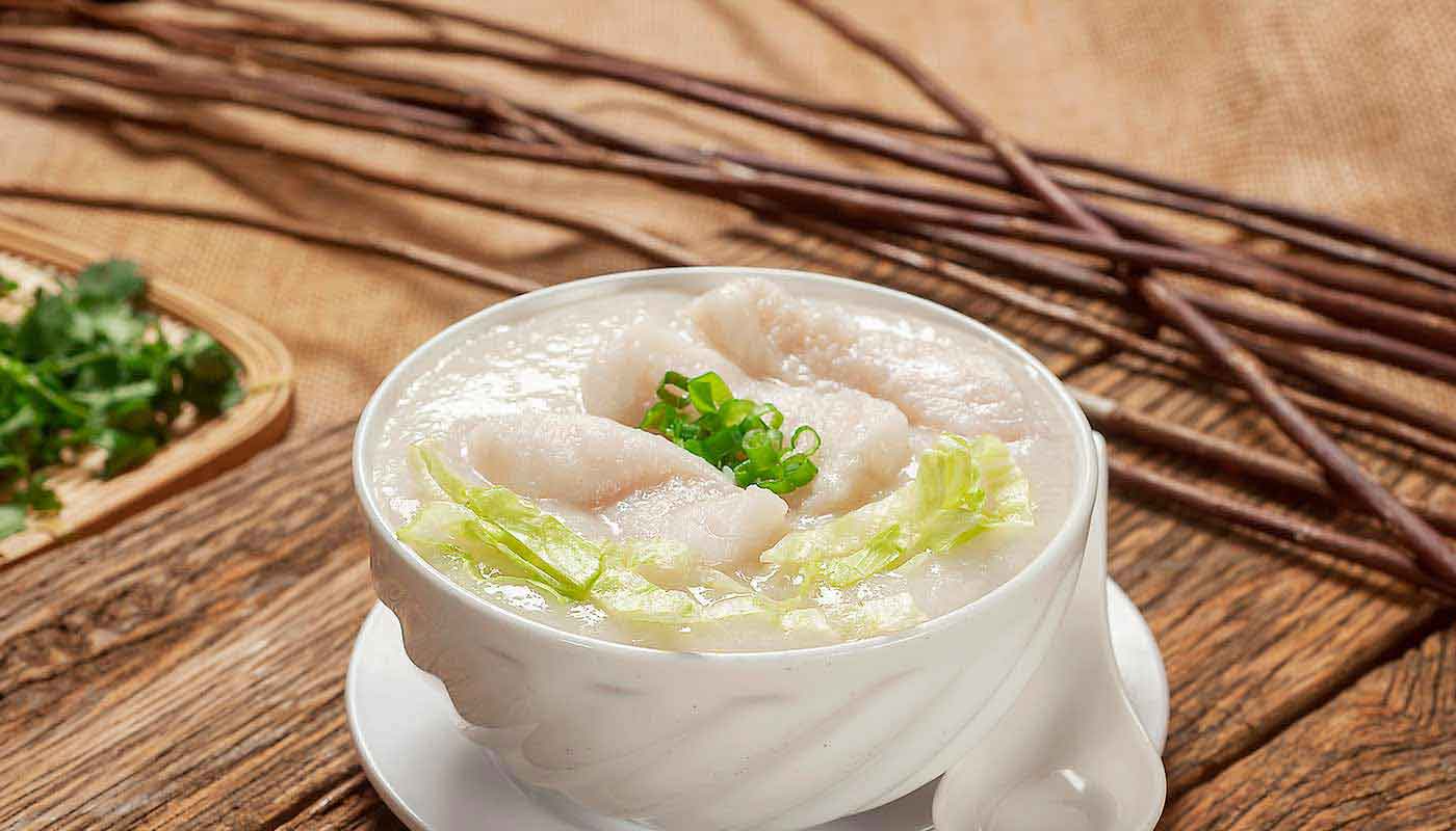 Order B10. Fish Slices Congee (魚片粥) food online from Happy Harbor Cuisine store, Alhambra on bringmethat.com