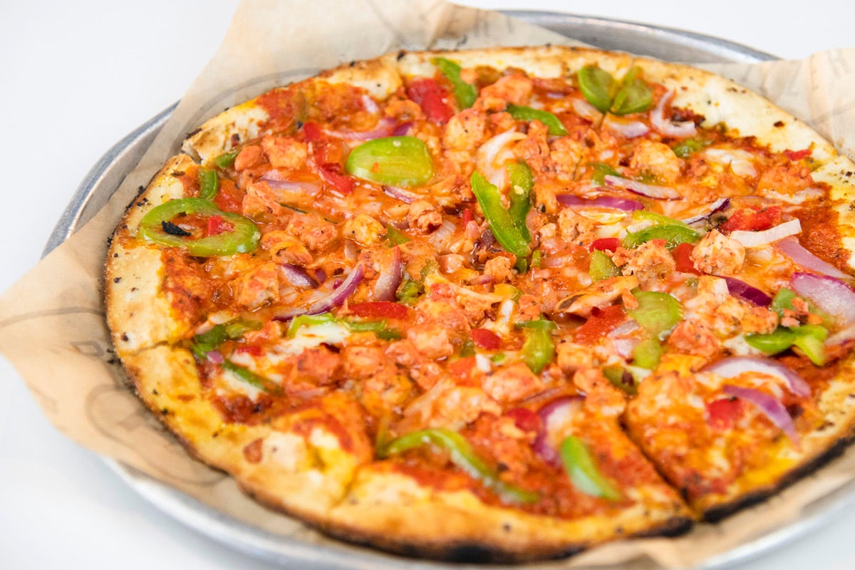Order Tandoori Chicken Pizza food online from Pieology store, Yuba City on bringmethat.com