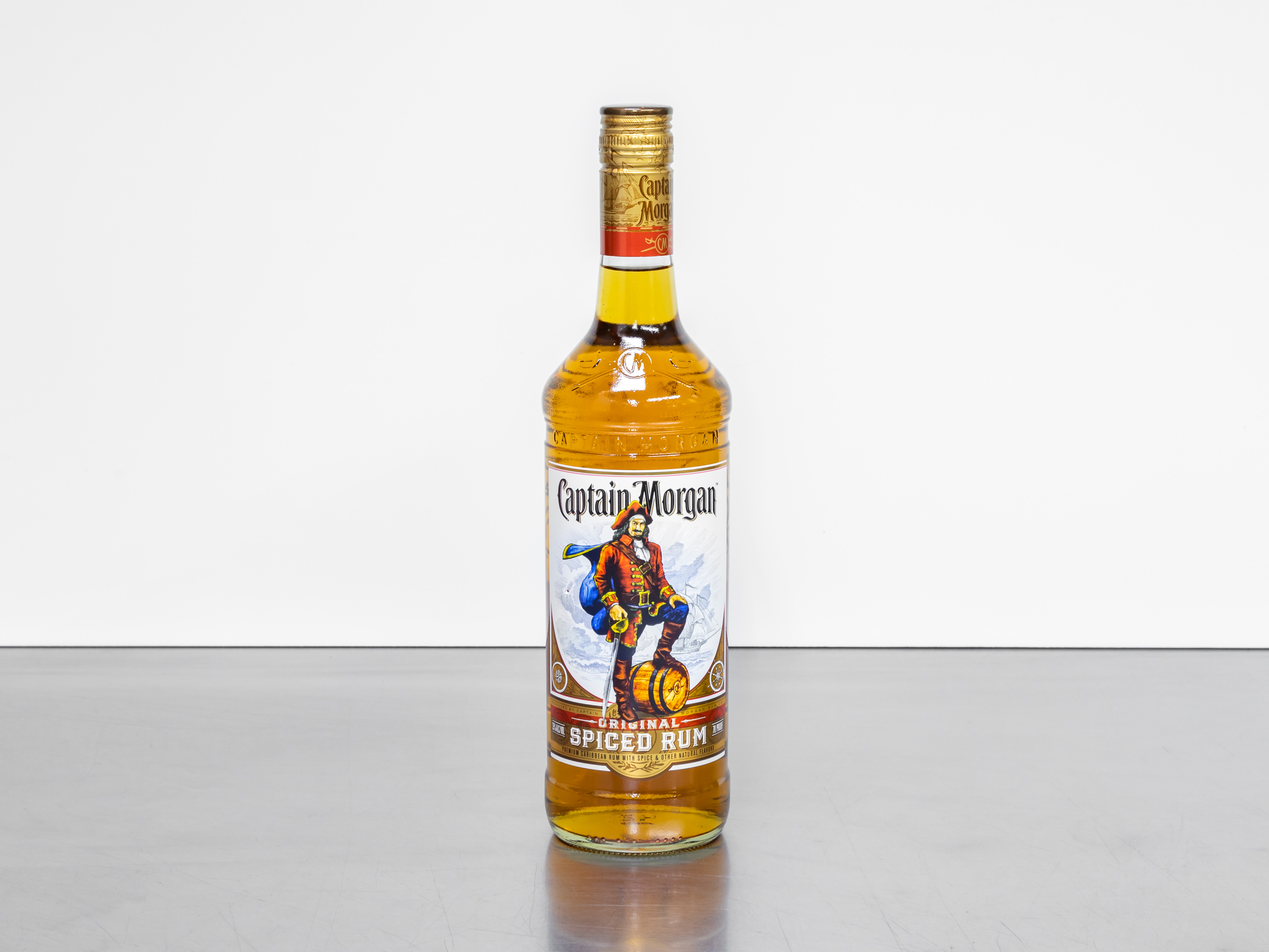 Order Captain Morgan Original Spiced Rum 750 ml. food online from In The Zone Vi store, Apache Junction on bringmethat.com