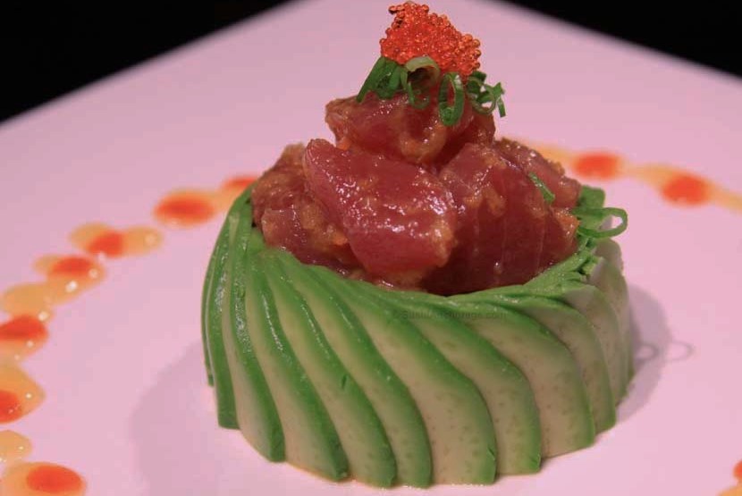 Order Spicy Tuna Avocado Salad food online from Abi sushi store, Astoria on bringmethat.com