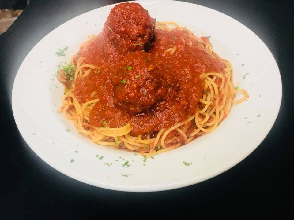 Order Spaghetti & Meatballs - Pasta food online from  Bella Italia Restaurant store, Wappingers Falls on bringmethat.com