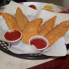Order 5 Pieces Chicken Strips food online from Rinaldi Pizza & Sub Shop store, Marne on bringmethat.com