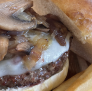 Order Steak Burger  food online from Sunset Cafe store, Greensburg on bringmethat.com