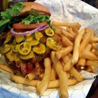 Order Cheddar Jalapeno Burger food online from City Tap and Grill store, Norridge on bringmethat.com