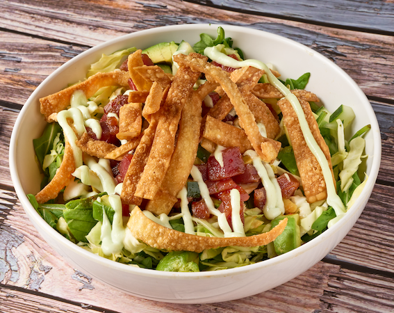 Order Ahi Tuna Poke Salad food online from Stacked & Folded store, Winnetka on bringmethat.com