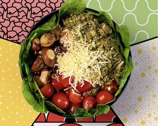 Order Parmesan Quinoa Bowl food online from Quin-Wow! store, Fresno on bringmethat.com