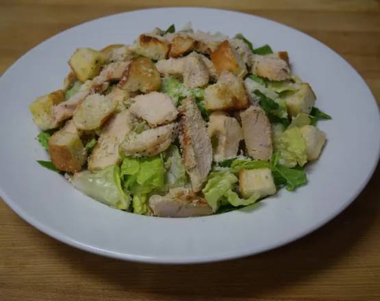 Order Chicken Caesar Salad food online from Cuzino Family Kitchen store, Middletown on bringmethat.com