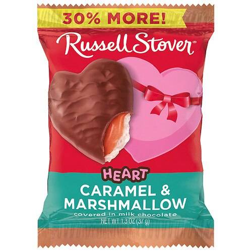 Order Russell Stover Valentine Chocolate Heart - 1.3 OZ food online from Walgreens store, Walkertown on bringmethat.com