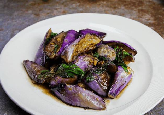 Order Spicy Eggplant food online from Baan Thai store, San Anselmo on bringmethat.com