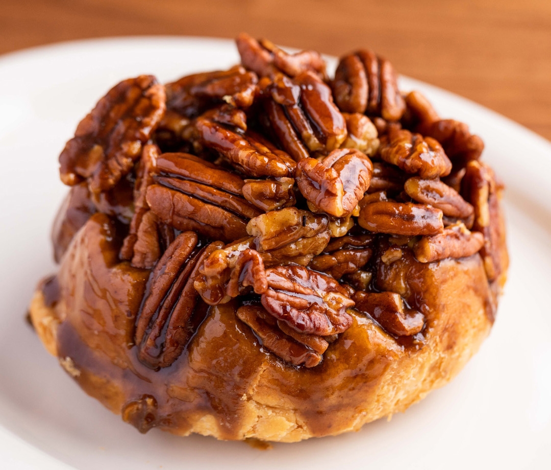 Order Famous Pecan Sticky Buns food online from Urth Caffe store, West Hollywood on bringmethat.com