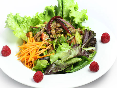 Order 22. Beef Salad food online from Phuket Thai Restaurant store, Redondo Beach on bringmethat.com