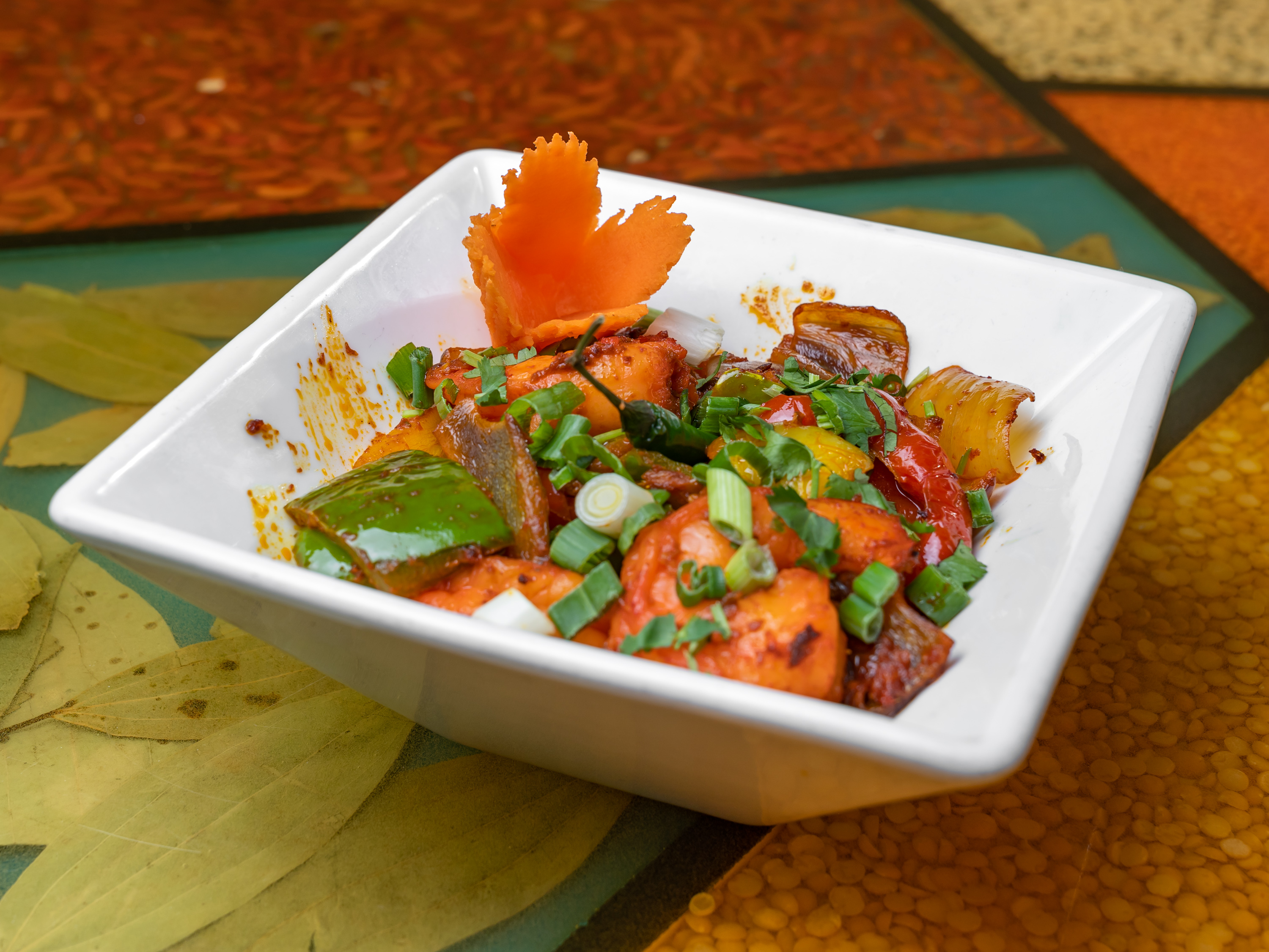 Order Shrimp Curry food online from Singhs Cafe store, Wellesley Hills on bringmethat.com