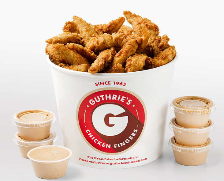 Order Golden Fried Chicken Fingers (Bucket) food online from Guthrie store, Albany on bringmethat.com