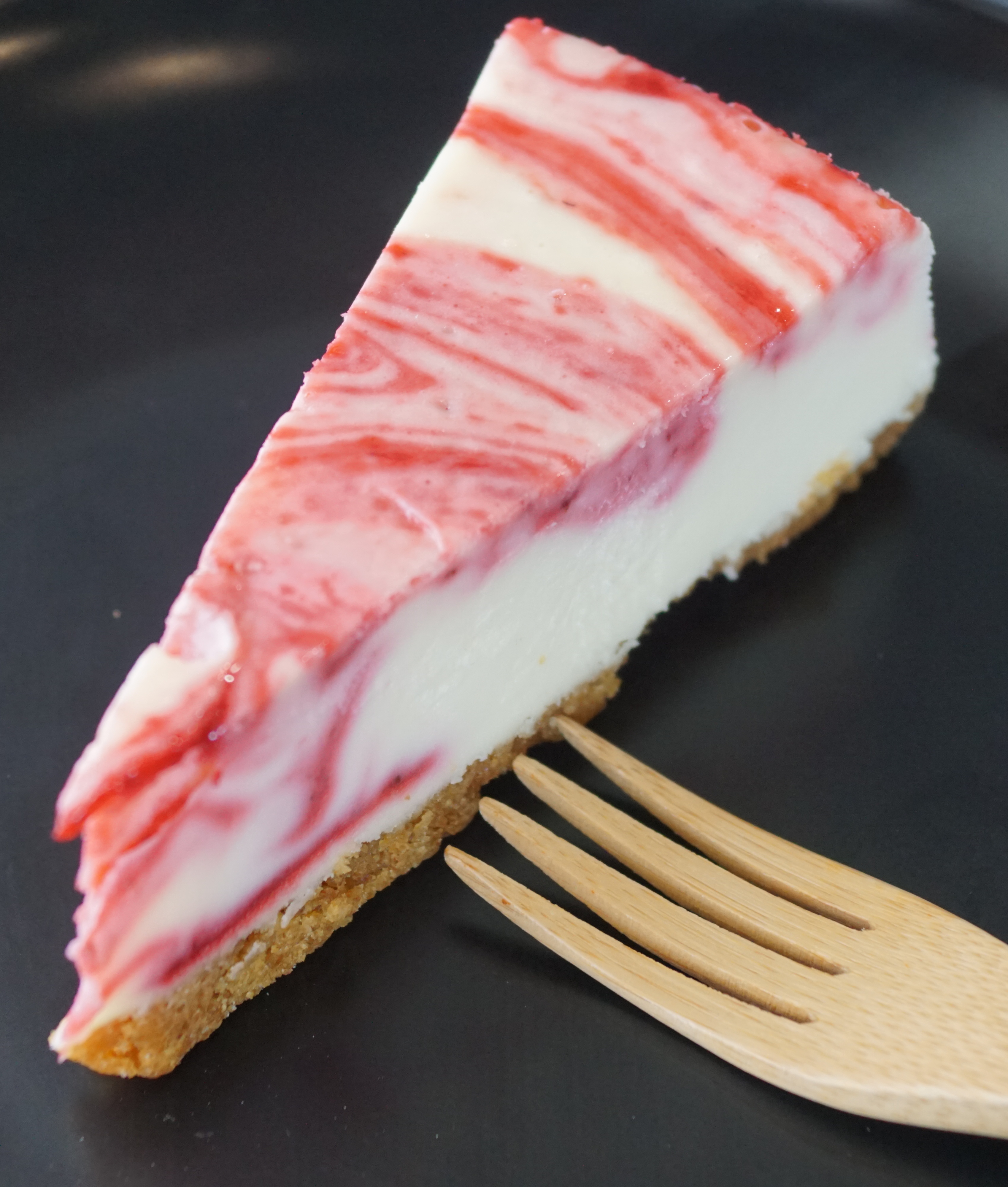 Order Strawberry Swirl Cheesecake food online from 24 Hot Chicken & Waffle Bar store, Los Angeles on bringmethat.com