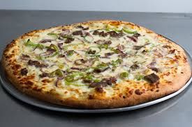 Order Philly Steak Pizza food online from Nostra Pizza store, Greensboro on bringmethat.com