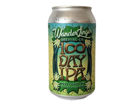 Order Wanderlinger Brewing Co 100 Day IPA - 6x 12oz Cans food online from Eagle Liquor & Wine store, Chattanooga on bringmethat.com