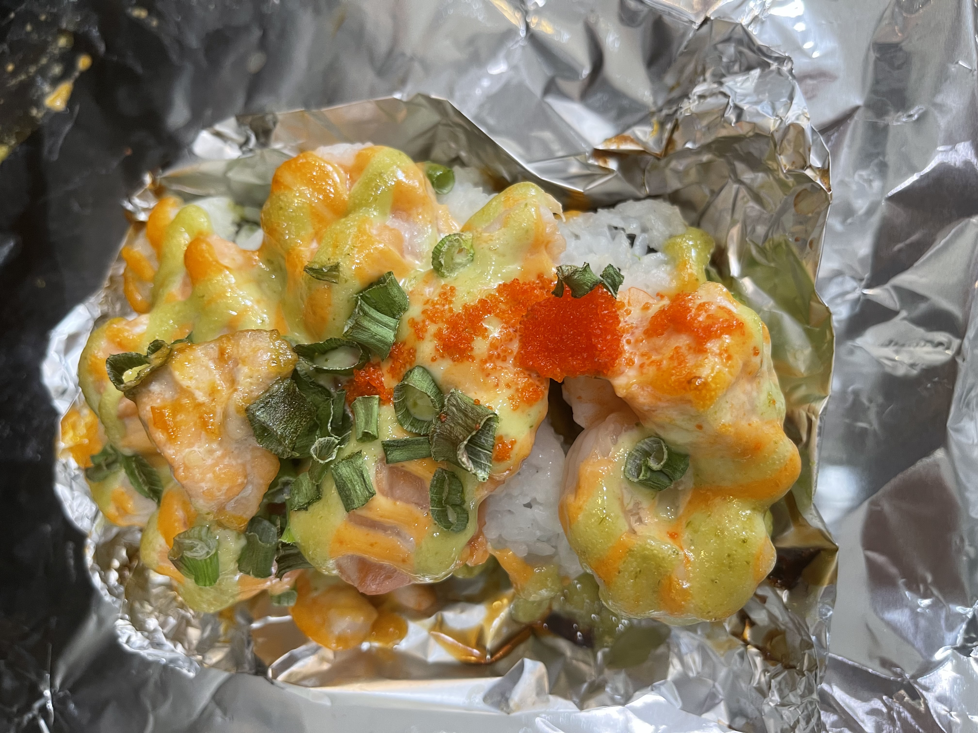 Order Baked Shrimp roll food online from Pokeport Corona store, Corona on bringmethat.com