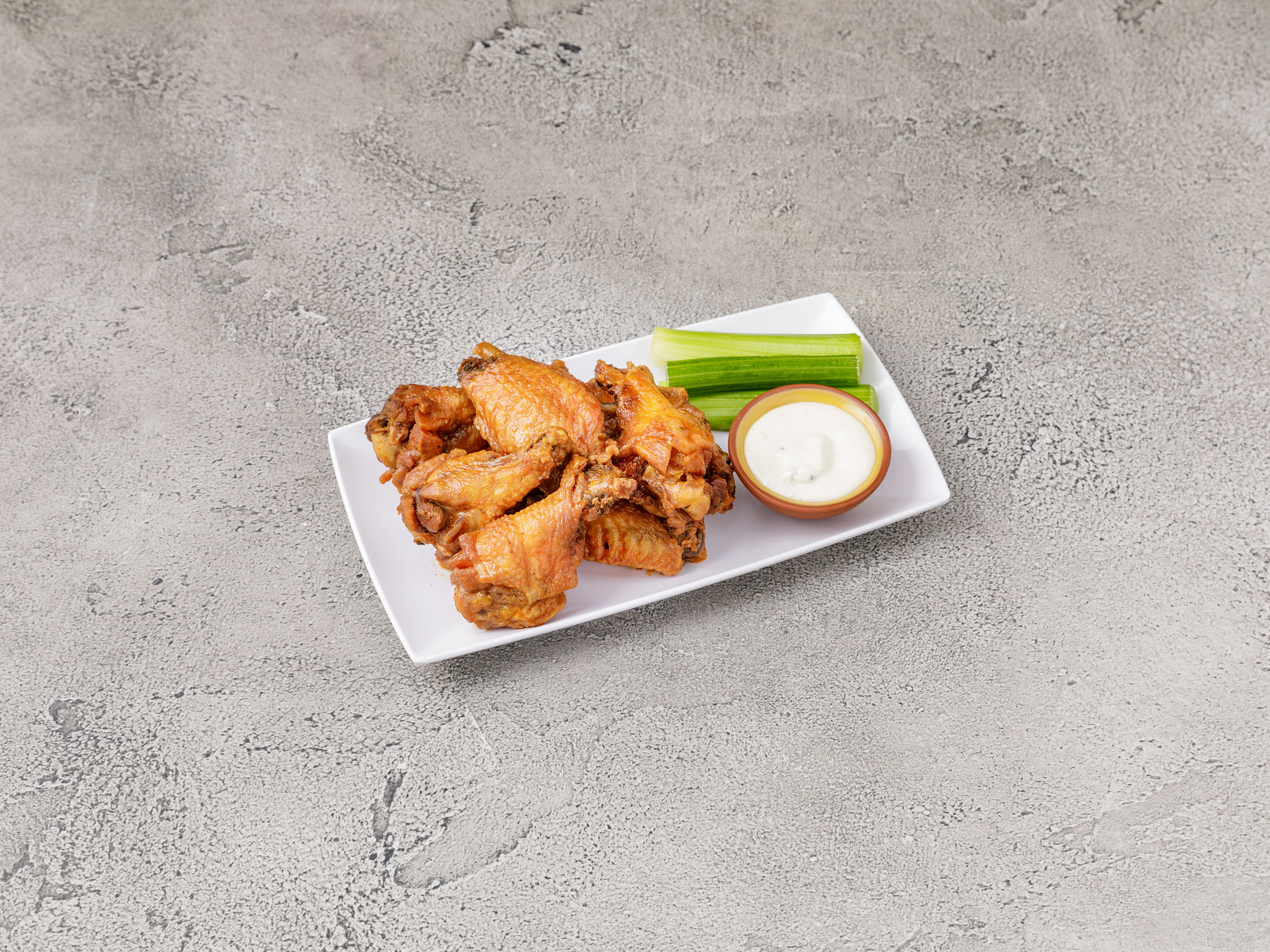 Order 6 Pieces Wings food online from Toscano Pizza store, Southport on bringmethat.com