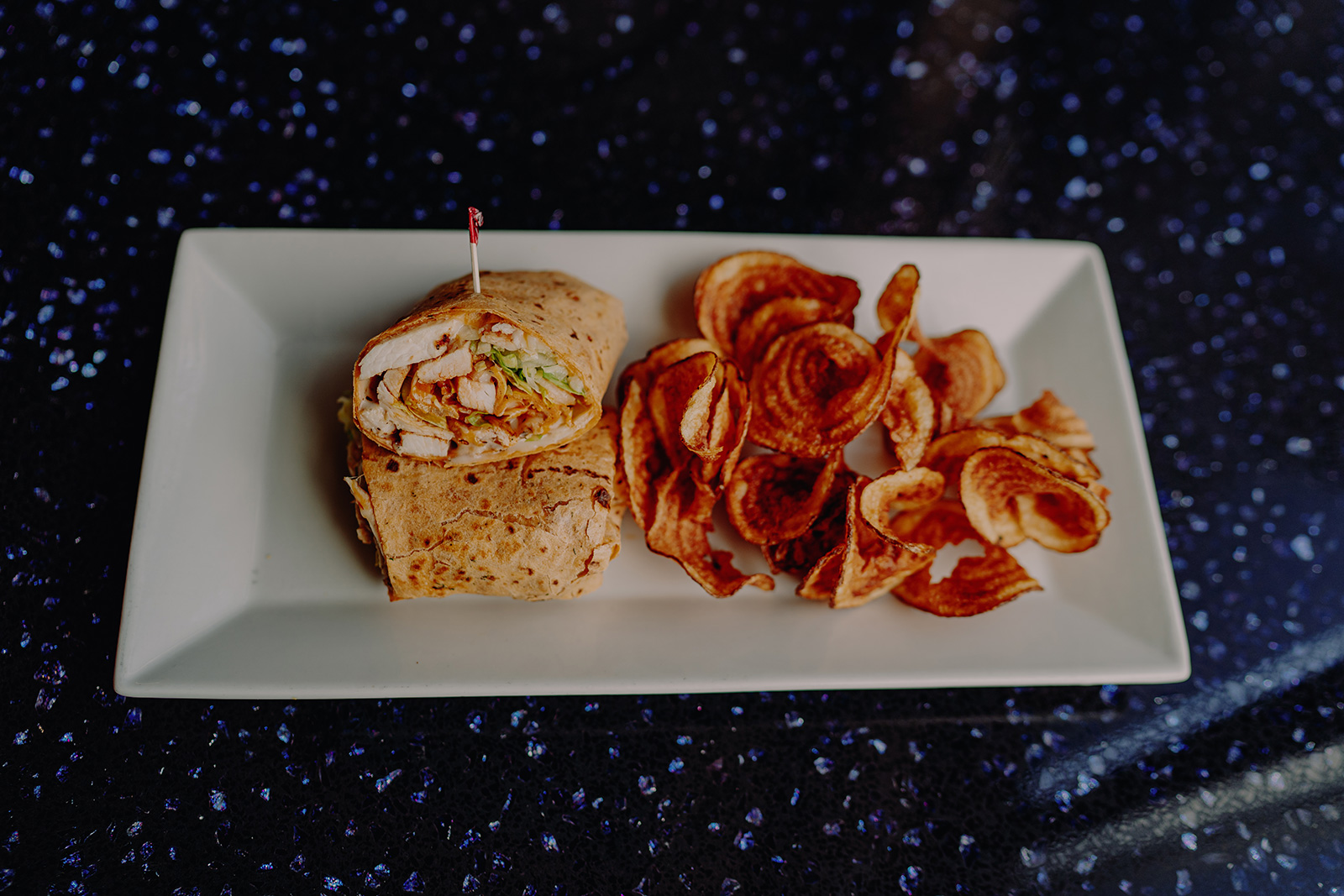 Order Buffalo Chicken Wrap food online from Fozzys Bar & Grill store, Loves Park on bringmethat.com