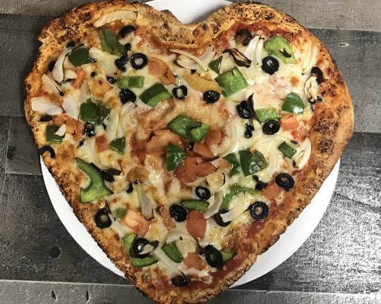 Order Heart shaped pizza  food online from Stella Pizza store, Saugus on bringmethat.com