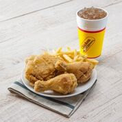 Order Two Piece Chicken Combo Meal food online from Chicken Express store, Kyle on bringmethat.com