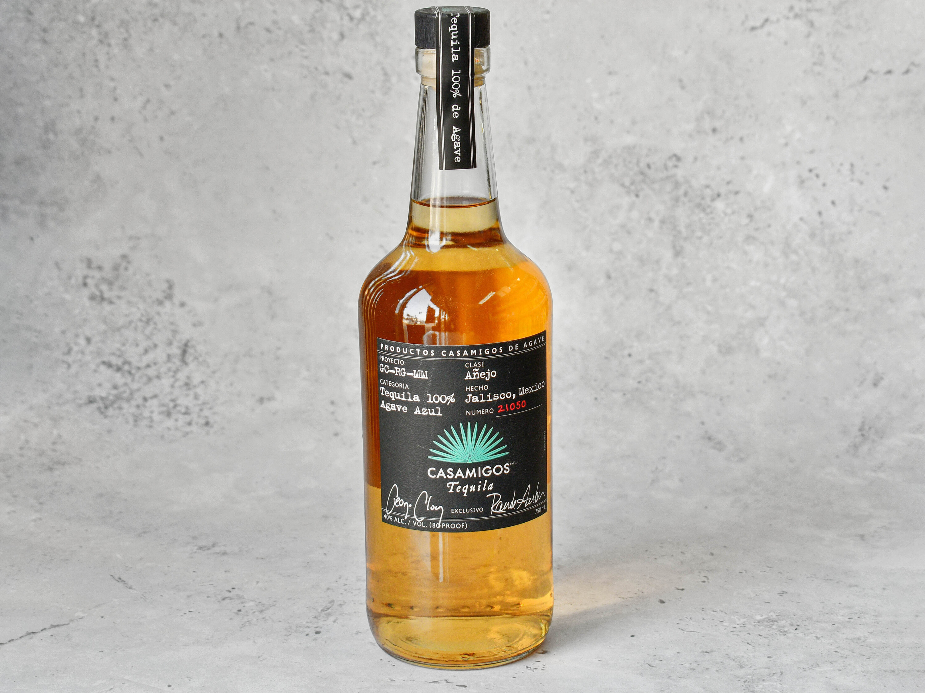 Order Casamigos Anejo, 750 ml. Tequila food online from 888 Liquor store, Rosemead on bringmethat.com
