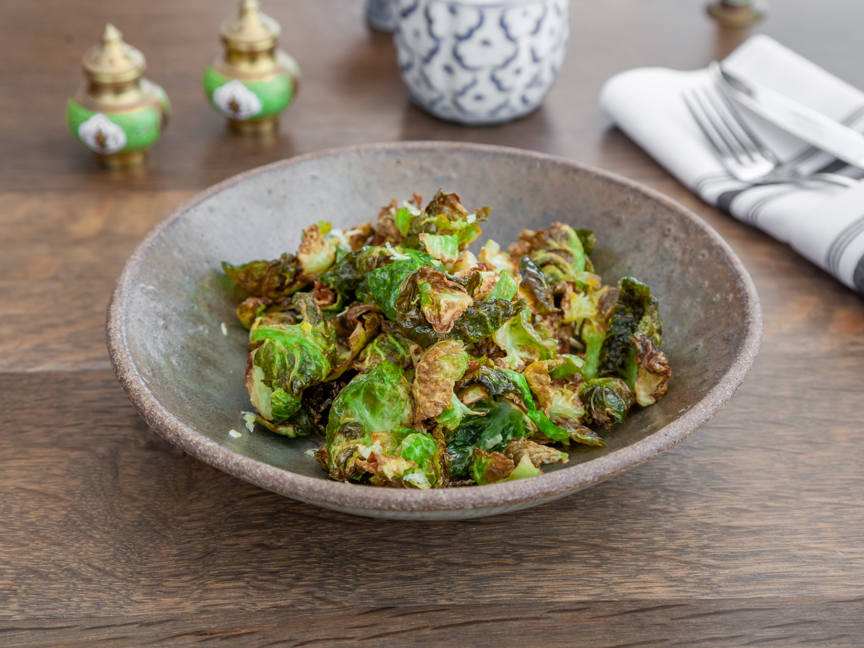 Order Brussel Sprouts Tod   food online from Basil Thai Restaurant & Bar store, San Francisco on bringmethat.com