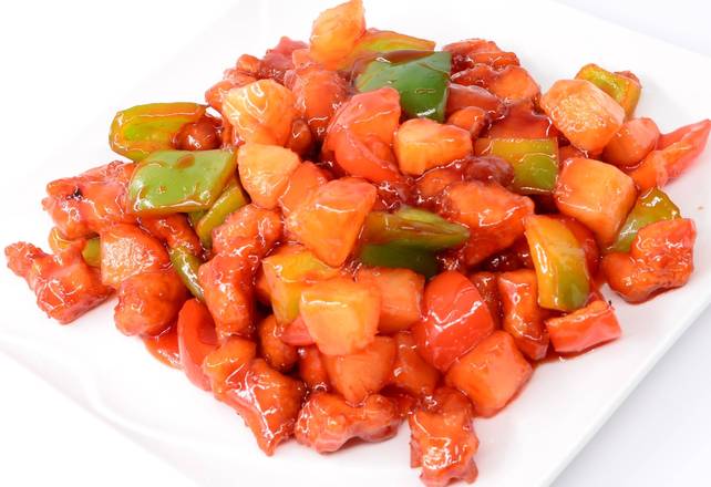 Order Sweet Sour Pork (甜酸肉) food online from Hong Kong City store, Alameda on bringmethat.com