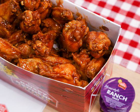 Order Traditional Wings food online from Krispy Krunchy Chicken & Pizzeria store, New York on bringmethat.com