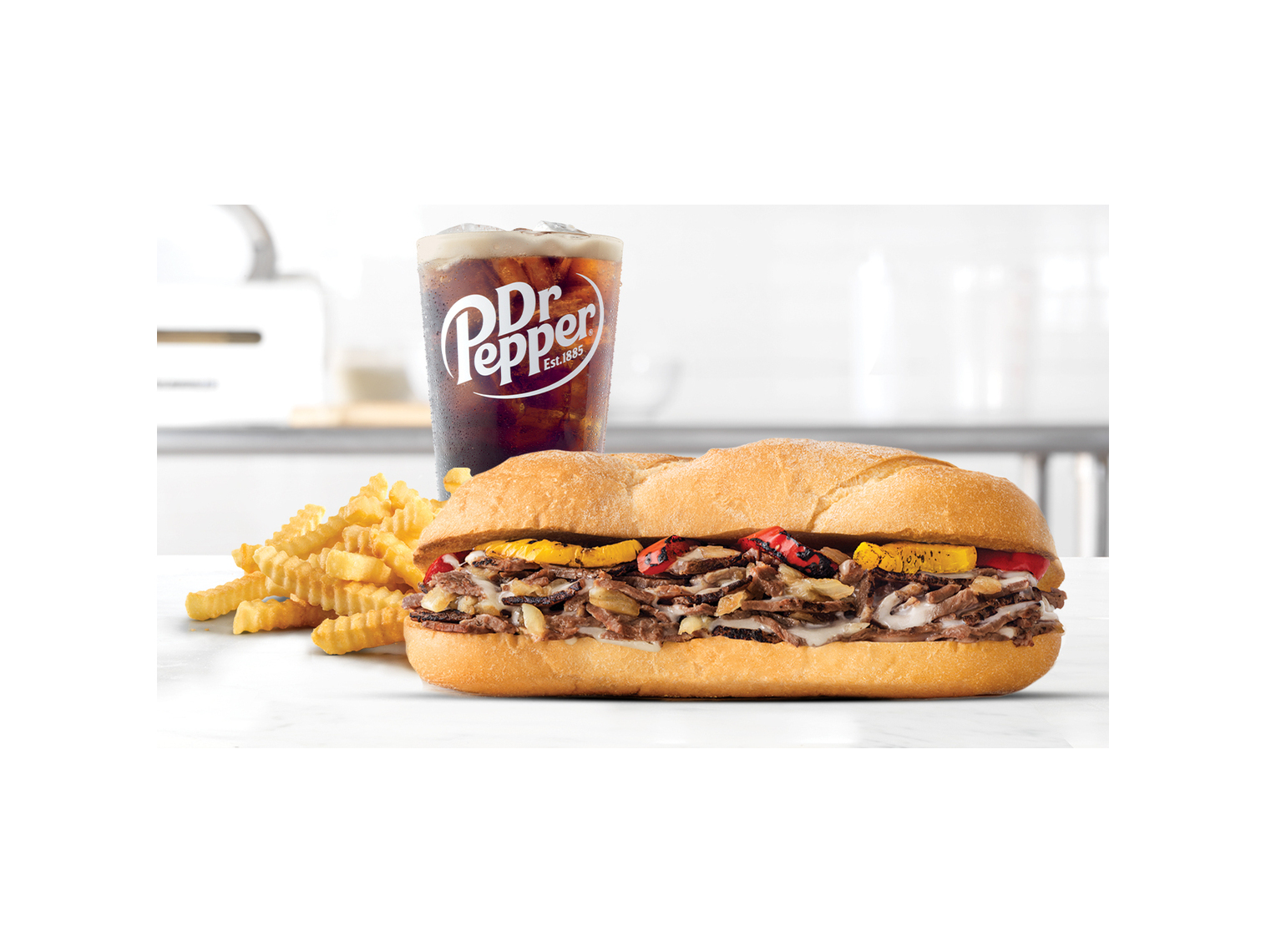 Order Prime Rib Cheesesteak food online from Arby store, St. Peters on bringmethat.com