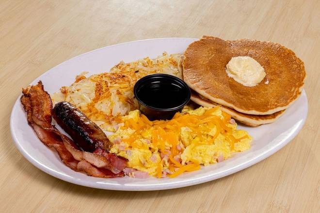 Order The Shari's Sampler food online from Shari'S Cafe store, Red Bluff on bringmethat.com